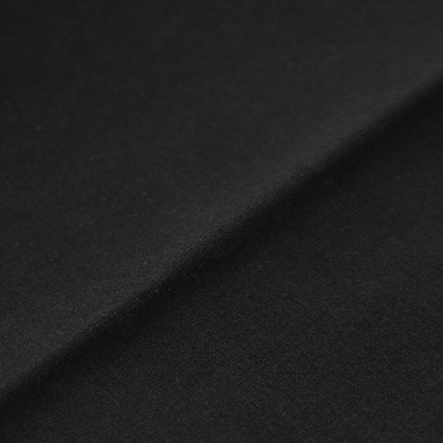 チルコロ CIRCOLO 1901 ワンプリーツ スラックス LIGHT FLEECE CASHMERE TOUCH ブラック メンズ cn4928-001の画像