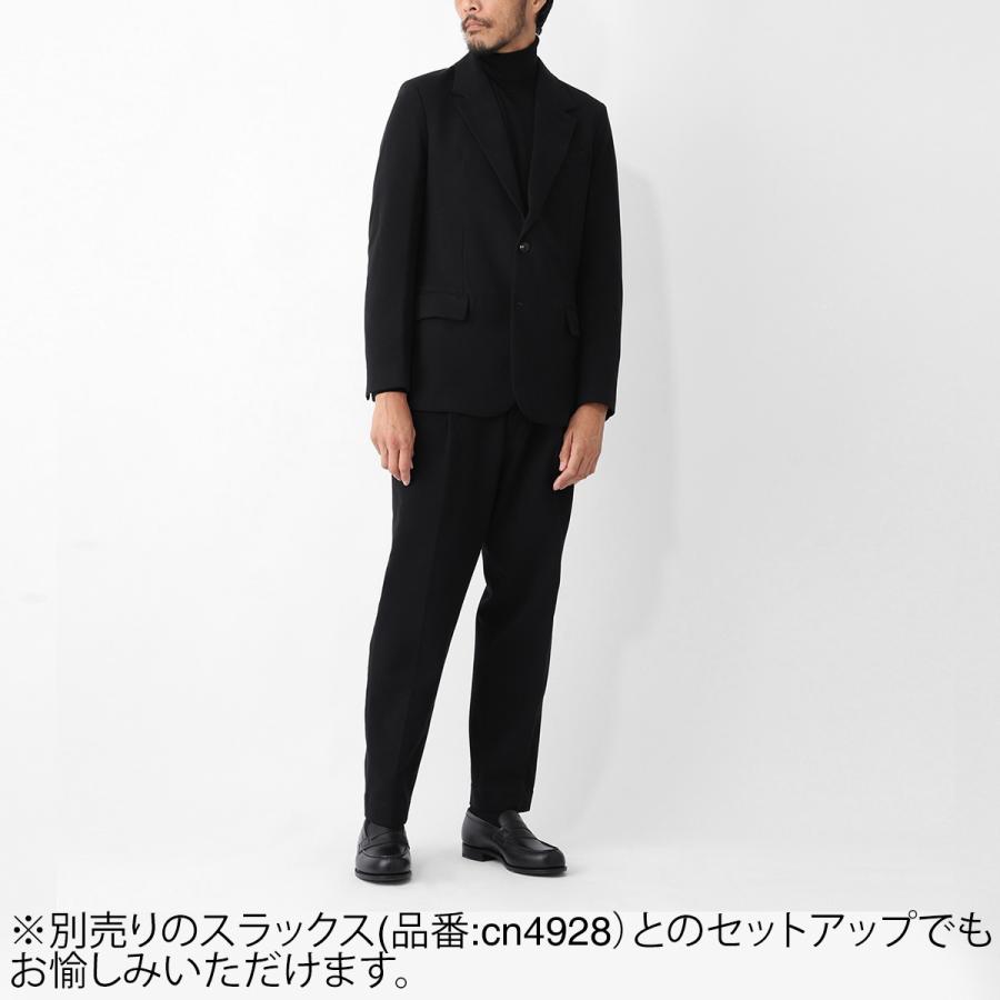 チルコロ CIRCOLO 1901 2つボタン イージージャケット LIGHT FLEECE CASHMERE TOUCH 大きいサイズあり メンズ cn4929-001の画像