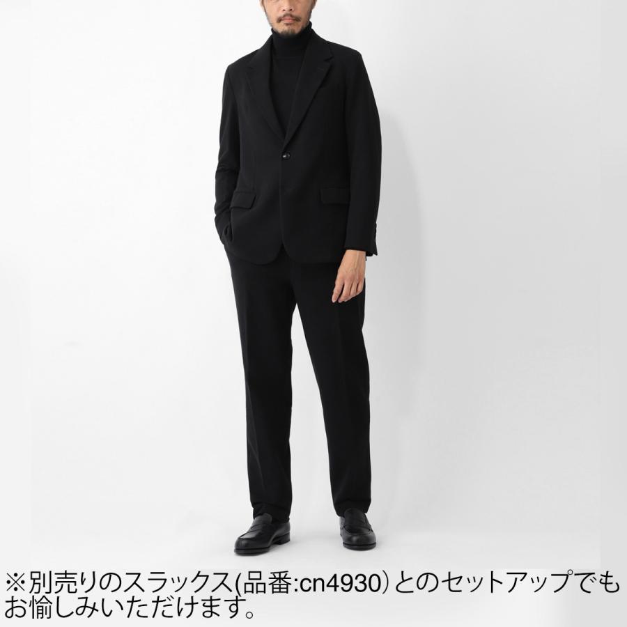 チルコロ CIRCOLO 1901 2つボタン イージージャケット LIGHT FLEECE CASHMERE TOUCH 大きいサイズあり メンズ cn4929-001の画像