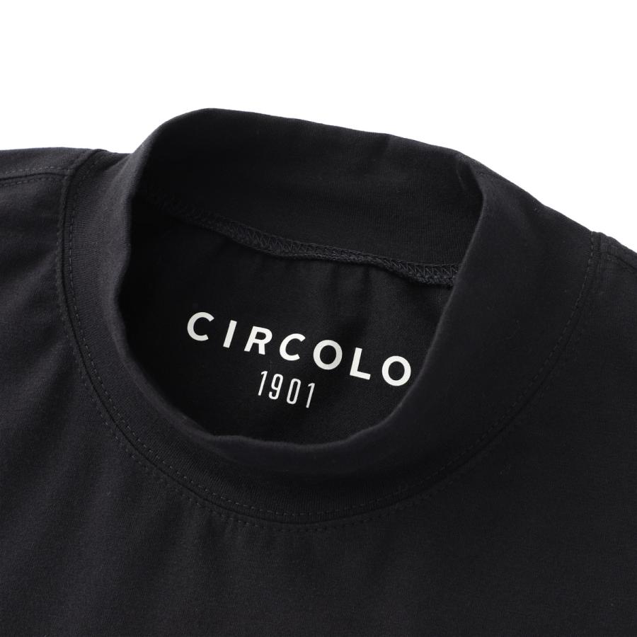 CIRCOLO 1901（チルコロ 1901） チルコロ モックネックカットソー