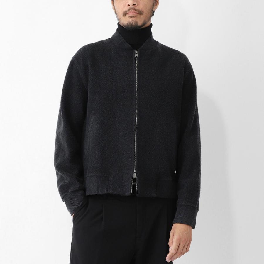 [あす着] チルコロ CIRCOLO 1901 ジップアップジャケット ボンバージャケット メンズ JERSEY BOUCLE WOOL BLEND CIRCOLO 1901（チルコロ 1901） チルコロ ジップアップジャケット