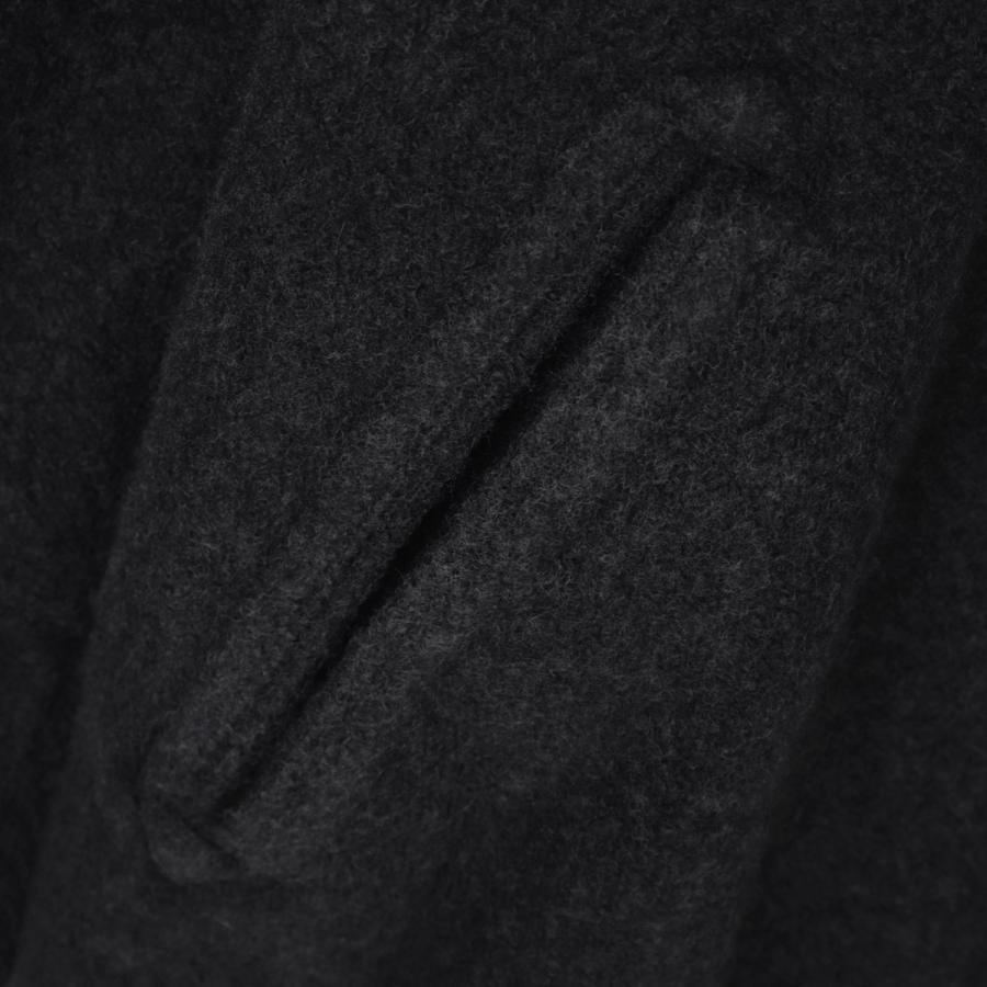 チルコロ CIRCOLO 1901 ジップアップジャケット JERSEY BOUCLE WOOL BLEND ボンバージャケット ブラック メンズ cn5135-101fの画像