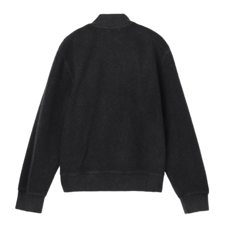 チルコロ CIRCOLO 1901 ジップアップジャケット JERSEY BOUCLE WOOL BLEND ボンバージャケット ブラック メンズ cn5135-101fの画像