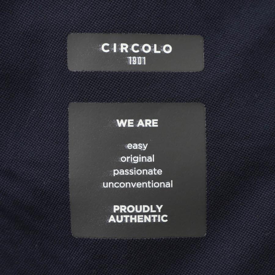 チルコロ ジャケット CIRCOLO 1901 ダブル SUPER LIGHT PREMIUM PIQUET SCOTTISH YARN メンズ cn5176-447の画像