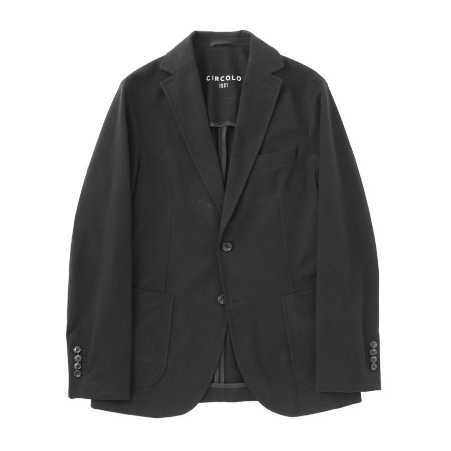 チルコロ ジャケット CIRCOLO 1901 イージージャケット LIGHT JERSEY STRETCH 大きいサイズ メンズ シングルの画像