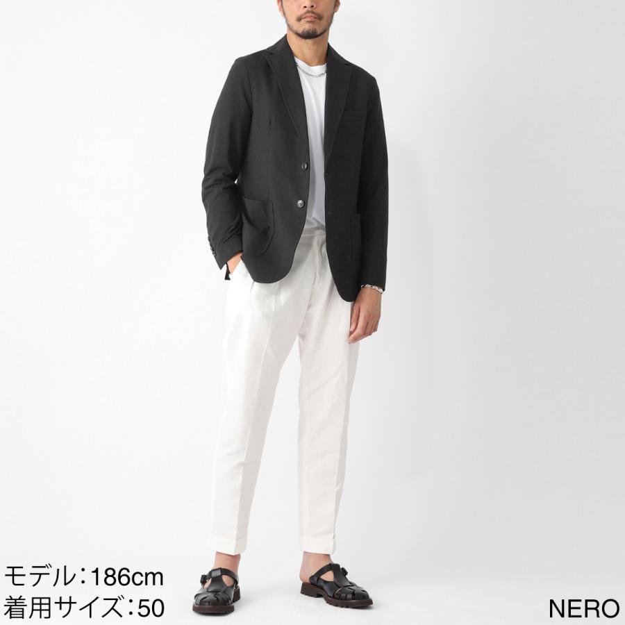 チルコロ ジャケット CIRCOLO 1901 イージージャケット LIGHT JERSEY STRETCH 大きいサイズ メンズ シングルの画像