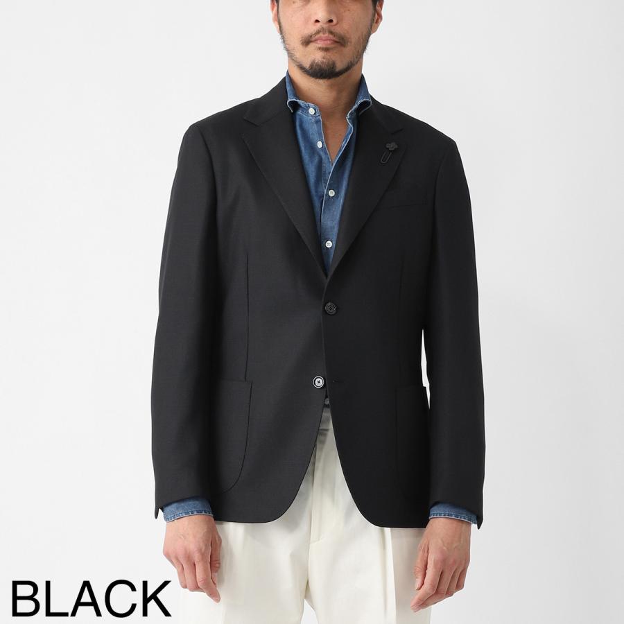 ラルディーニ LARDINI 2つボタン ジャケット ROMA ローマ ホップサックジャケット シングルジャケット 大きいサイズあり メンズ cn6202e-cn64504-850の画像