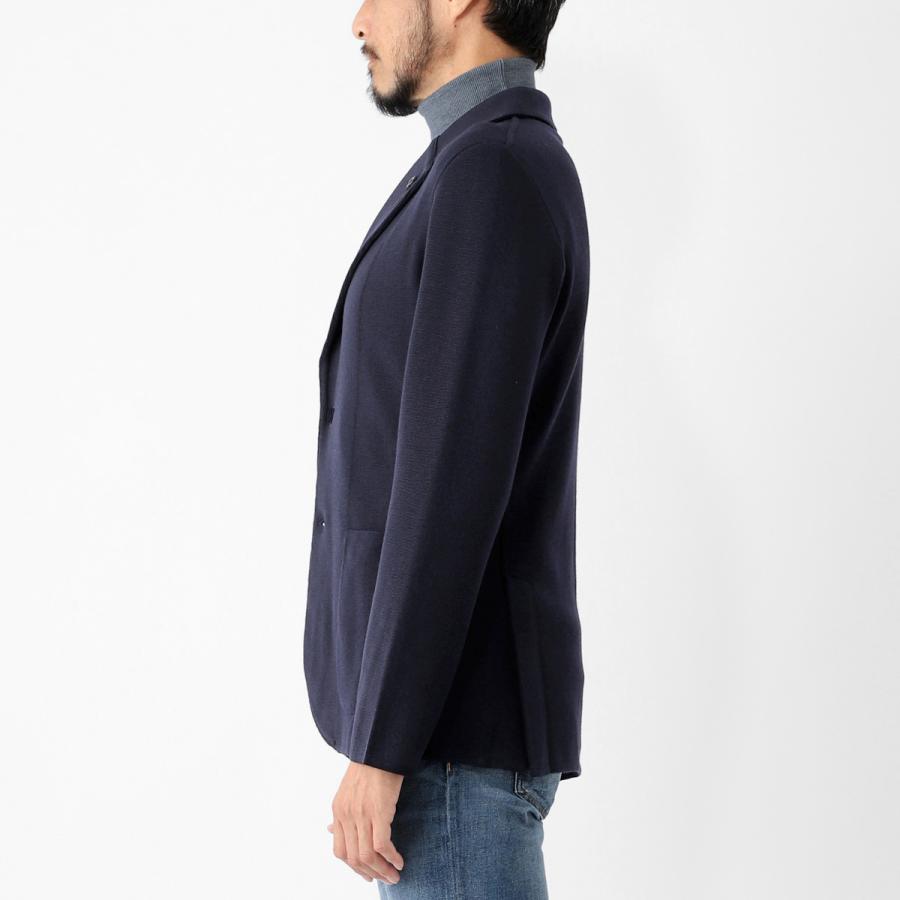 LARDINI（ラルディーニ） LARDINI 2つボタン ニットジャケット メンズ
