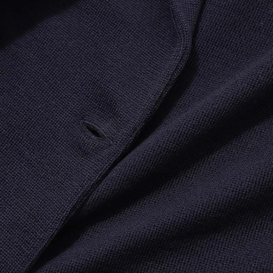 LARDINI（ラルディーニ） ダブルブレスト ニットジャケット ブルー