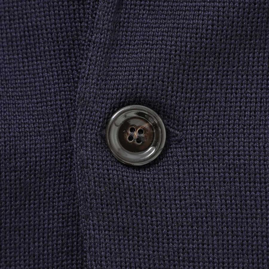 LARDINI（ラルディーニ） ダブルブレスト ニットジャケット ブルー