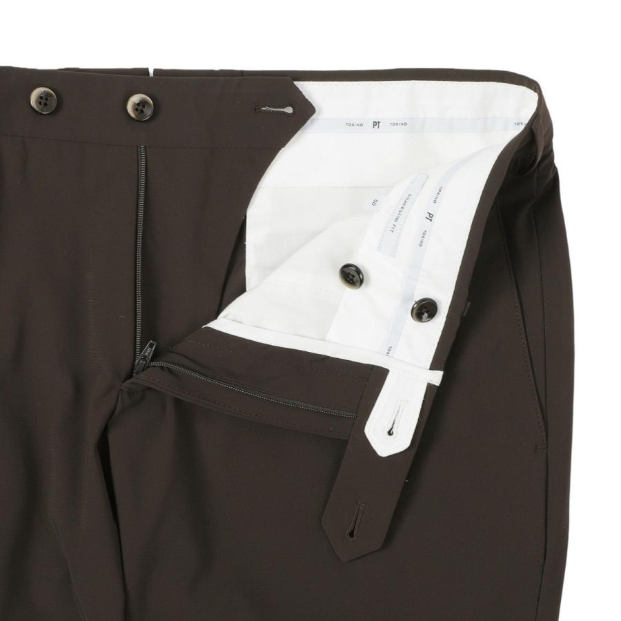 ピーティートリノ PT TORINO ノープリーツ スラックス BUSINESS SUPER SLIM FIT 大きいサイズあり メンズ cods01z00cl1-cv16-0190の画像