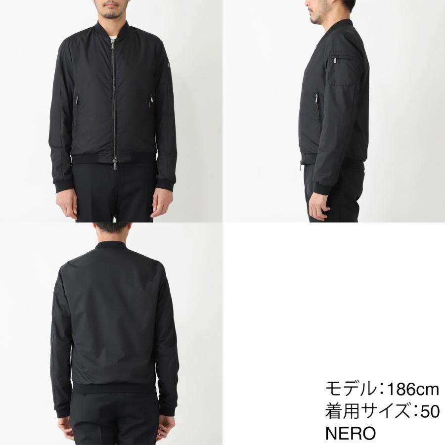 極美品　MOORER ムーレー CORELLI WK 撥水 ブラック　コレッリ MOORER（ムーレー） ジャケット CORELLI WK メンズ ジップアップ