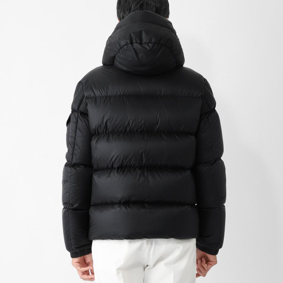 MONCLER モンクレール ダウンパディング ダウンネックウォーマー　ブラック MONCLER モンクレール ダウンパディング ダウンネックウォーマー