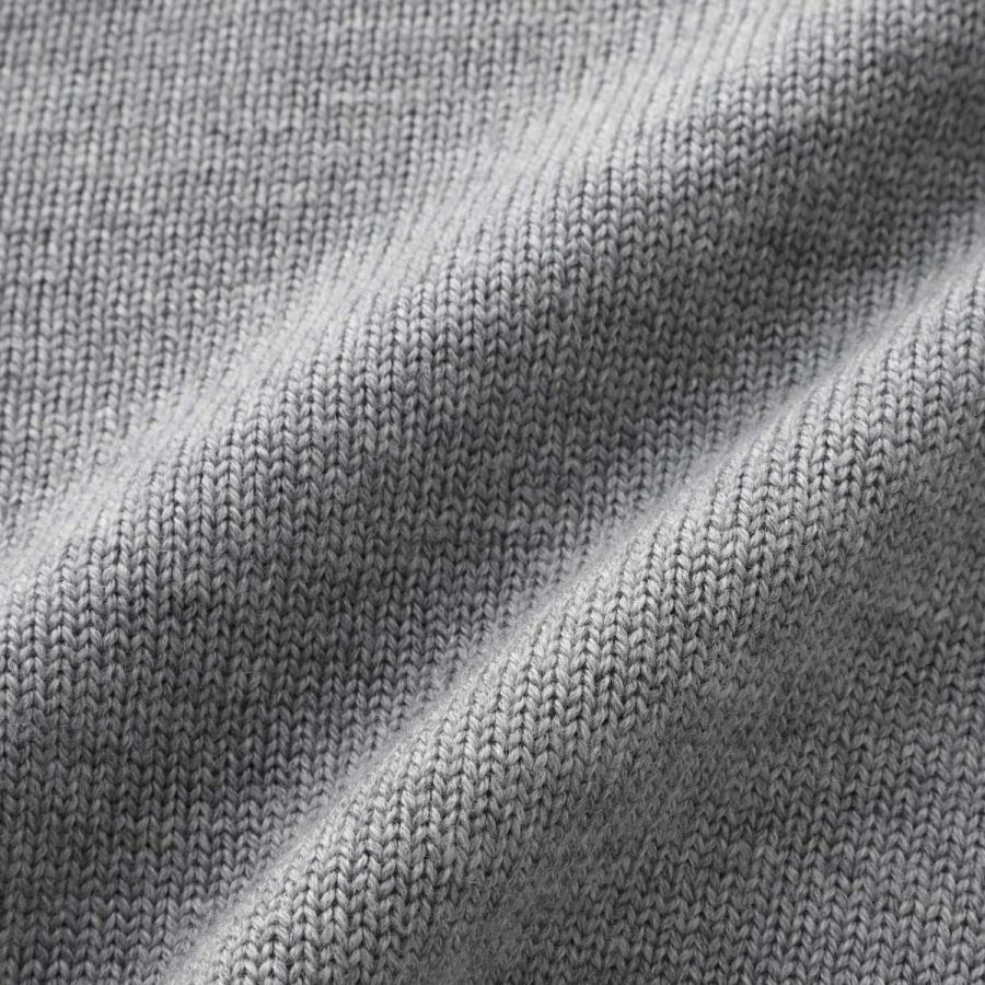 ジョンスメドレー JOHN SMEDLEY ニット パーカ COZEN エクストラファインメリノウール 7ゲージ EASY FIT フーディ メンズ cozen-silver_11