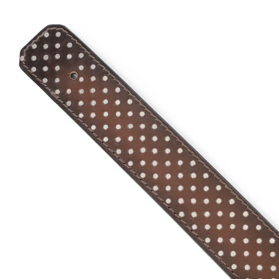 Berluti ベルルッティ BERLUTI ベルト バックルなし ブラウン メンズ