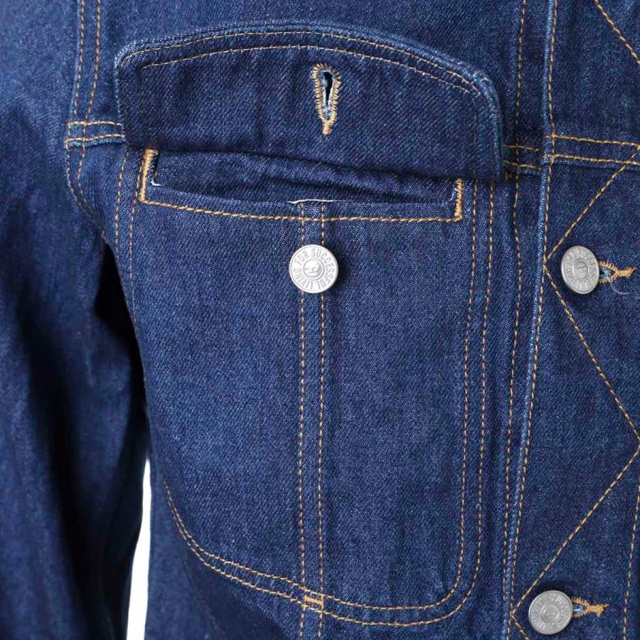 DIESEL（ディーゼル） デニムジャケット D-MILO TRUCKER JACKET ブルー