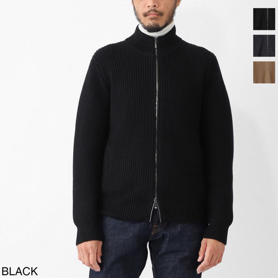 [あす着] ドルモア DRUMOHR ジップアップ カーディガン ドライバーズニット メンズ Cardigan con tasche e zip ML DRUMOHR（ドルモア） ジップアップ カーディガン Cardigan con tasche