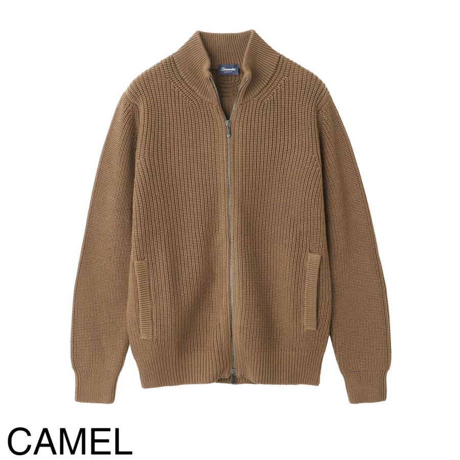 DRUMOHR（ドルモア） ジップアップ カーディガン Cardigan con tasche