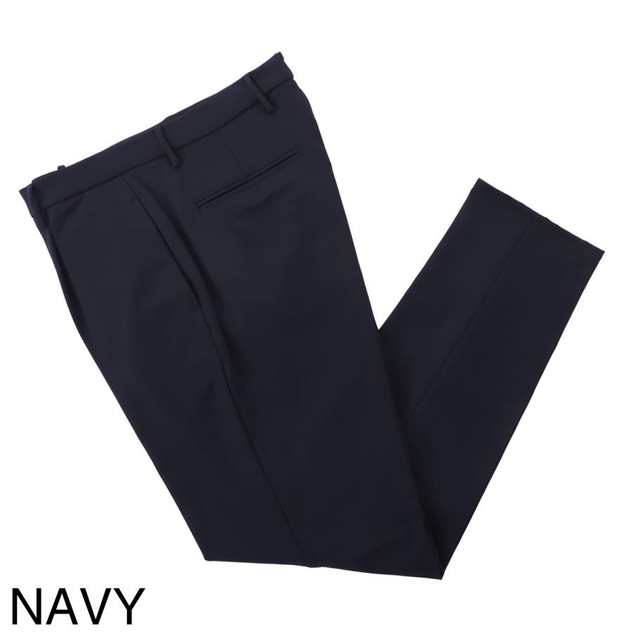 giab's ARCHIVIO ジャブス　ネイビー スラックス　サイズ48 giab's ARCHIVIO ジャブス アルキヴィオ GIAB'S ワンプリーツ