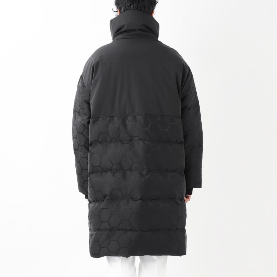BALR.ダウンコート BALR.（ボーラー） ダウンコート DANTE JACQUARD LONG PUFFER ブラック