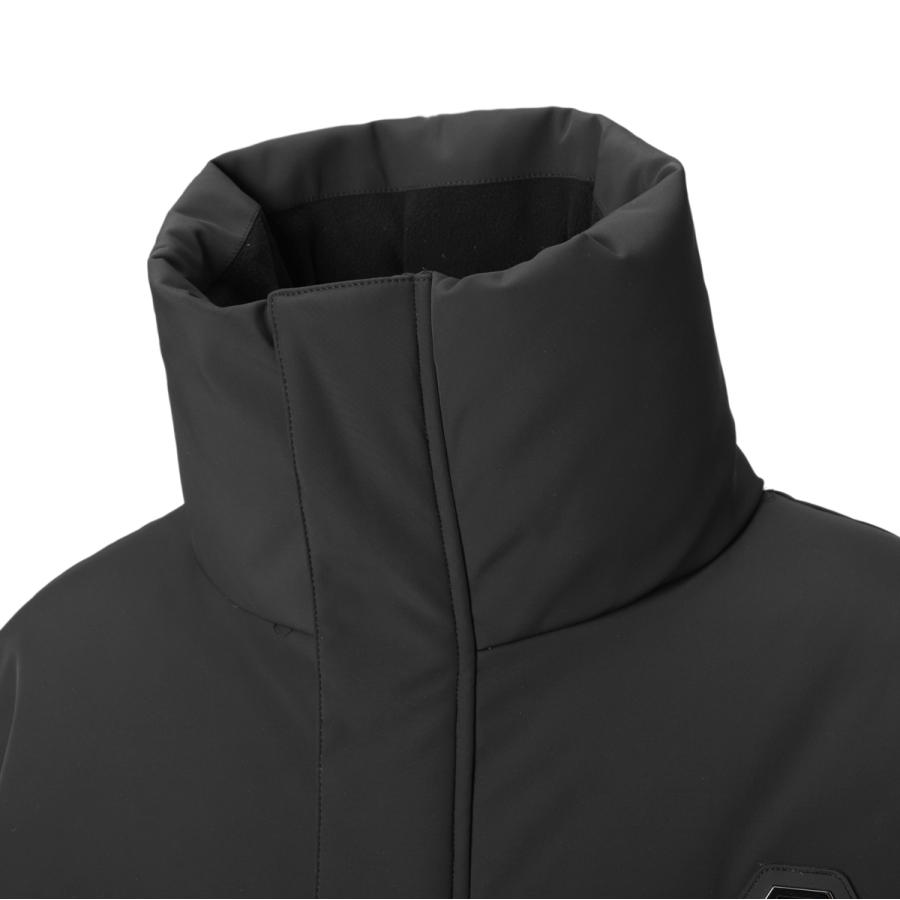 BALR.（ボーラー） ダウンコート DANTE JACQUARD LONG PUFFER ブラック
