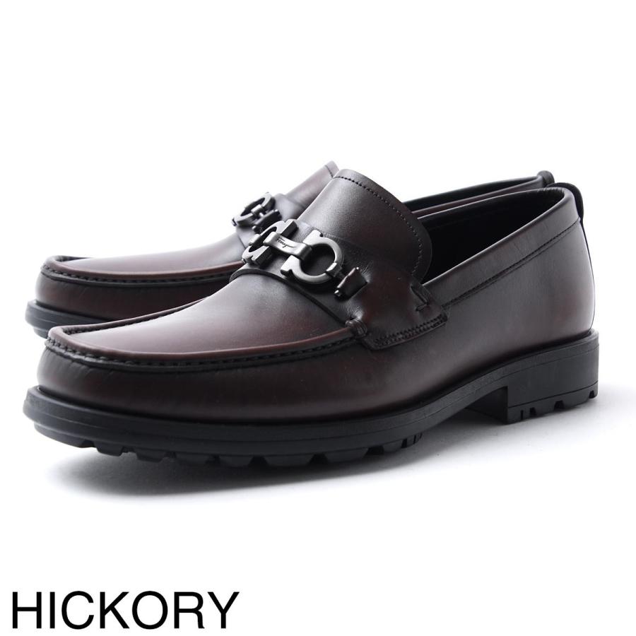 フェラガモ FERRAGAMO ローファー DAVID ワイズ:EEE ビットローファー 大きいサイズあり ブラック メンズ david-02a515-671792-neroの画像