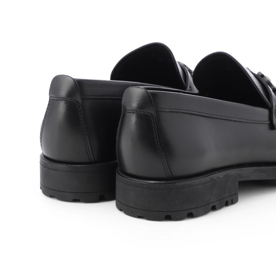 フェラガモ FERRAGAMO ローファー DAVID ワイズ:EEE ビットローファー 大きいサイズあり ブラック メンズ david-02a515-671792-neroの画像