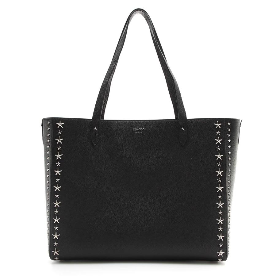 JIMMY CHOO ジミーチュウ トートバッグ DEELAN ハンドバッグ ブラック 