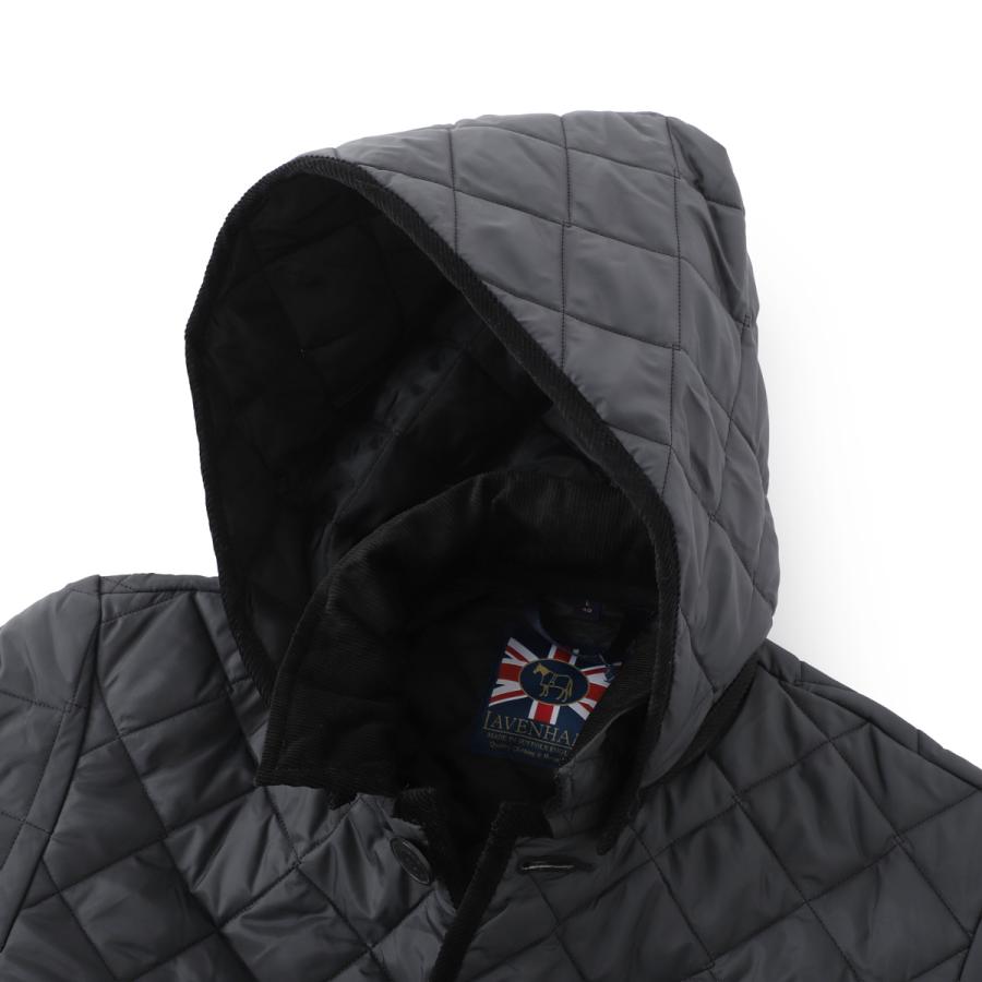 ラベンハム LAVENHAM キルティングジャケット Denston Mens 20 デンストン 大きいサイズあり ブラック メンズ denston-slj9004-g95-lampblackの画像
