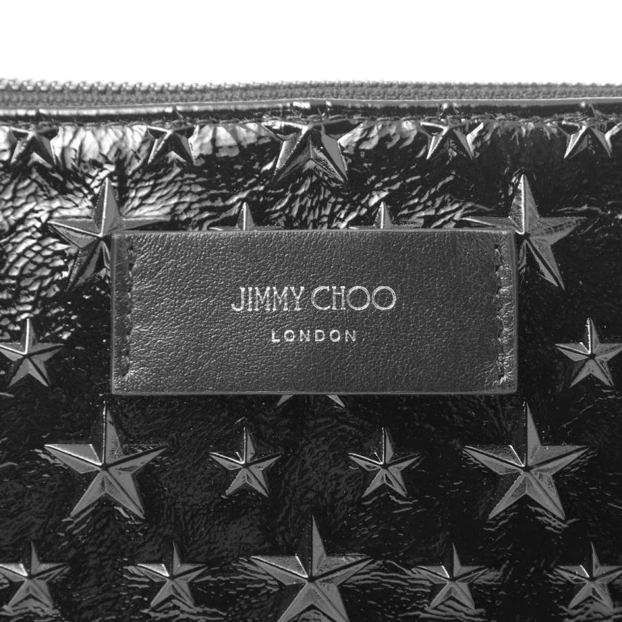 JIMMY CHOO（ジミーチュウ） クラッチバッグ DEREK-N ブラック