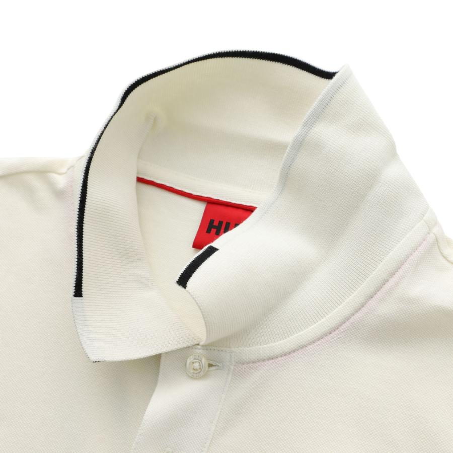 【美品】HUGO BOSS ヒューゴボス　高級コットンポロシャツ　L HUGO BOSS（ヒューゴ・ボス） ヒューゴヒューゴボス HUGO HUGOBOSS