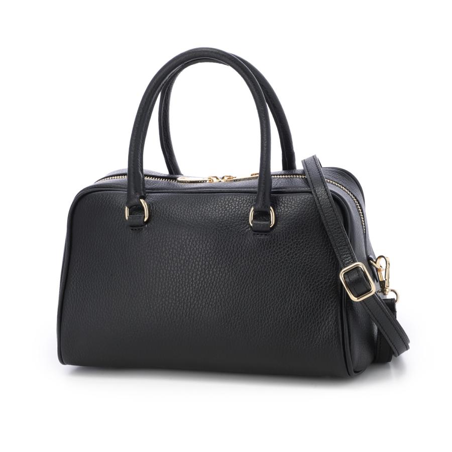 【人気商品】AULENTTI ボストンバッグ　ショルダー　ブラック　レザー オウレンティ バッグ AULENTTI ボストン ショルダー ハンド ボストン