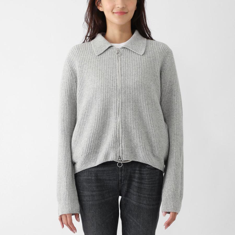 JOHN SMEDLEY（ジョンスメドレー） ジップアップ ニットブルゾン