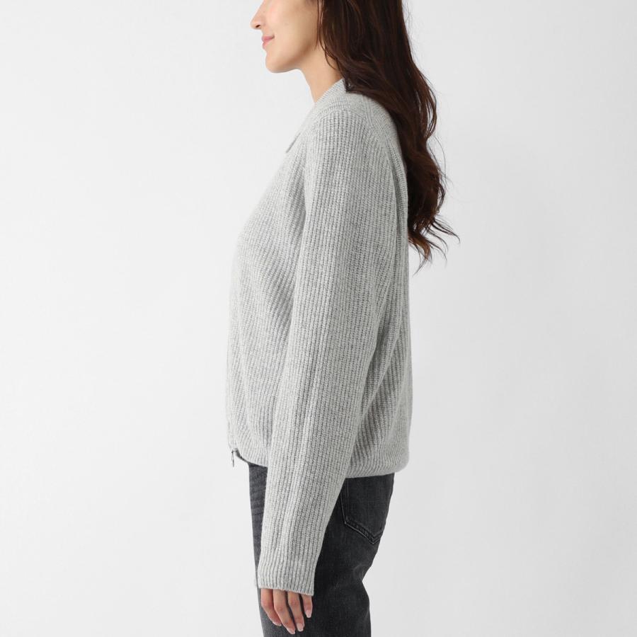 JOHN SMEDLEY（ジョンスメドレー） ジップアップ ニットブルゾン