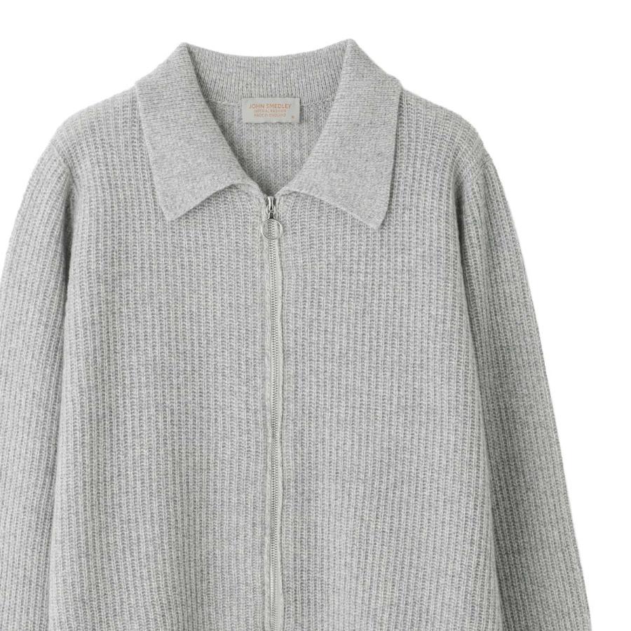 JOHN SMEDLEY（ジョンスメドレー） ジップアップ ニットブルゾン