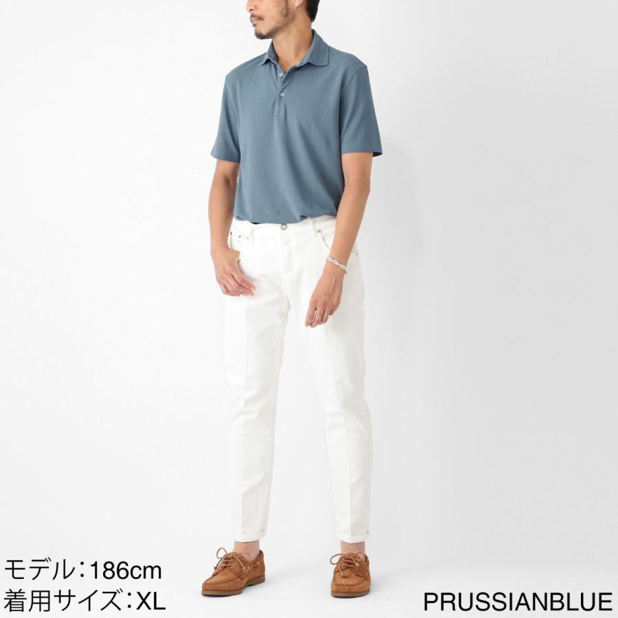 DRUMOHR（ドルモア） ポロシャツ メンズ : モダンブルーYahoo!店