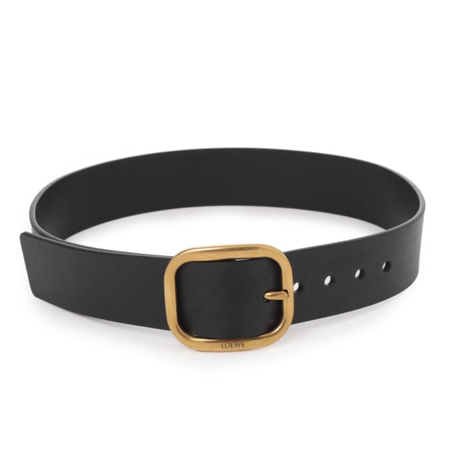 LOEWE ベルト e619244xai LOEWE ロエベ ベルト ROUNDED SOFT 5CM BELT ブラック