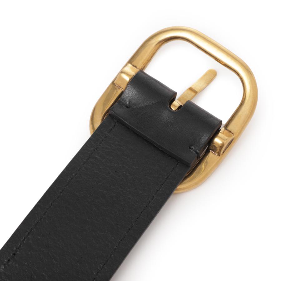 希少＊美品 最高級 LOEWE ロエベ ベルト ブラック レディース LOEWE ロエベ ベルト ROUNDED SOFT 5CM BELT ブラック