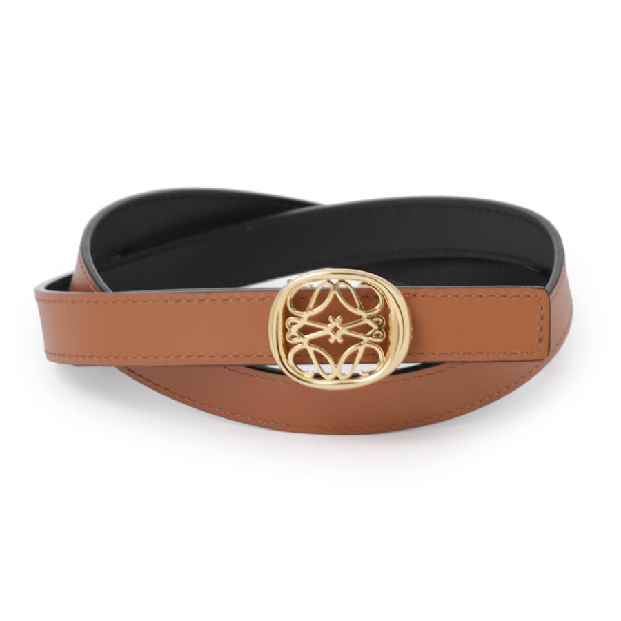 LOEWE（ロエベ） リバーシブルベルト ANAGRAM ELLIPSE REV 2CM BELT