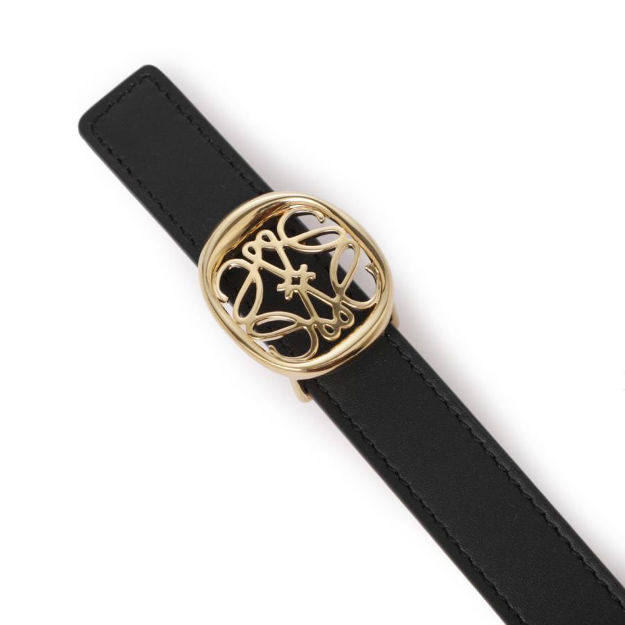 LOEWE（ロエベ） リバーシブルベルト ANAGRAM ELLIPSE REV 2CM BELT