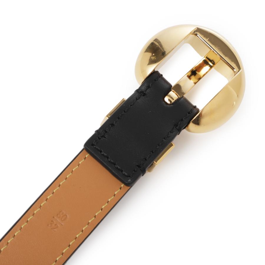 LOEWE（ロエベ） ベルト PEBBLE 2CM BELT ブラック レディース