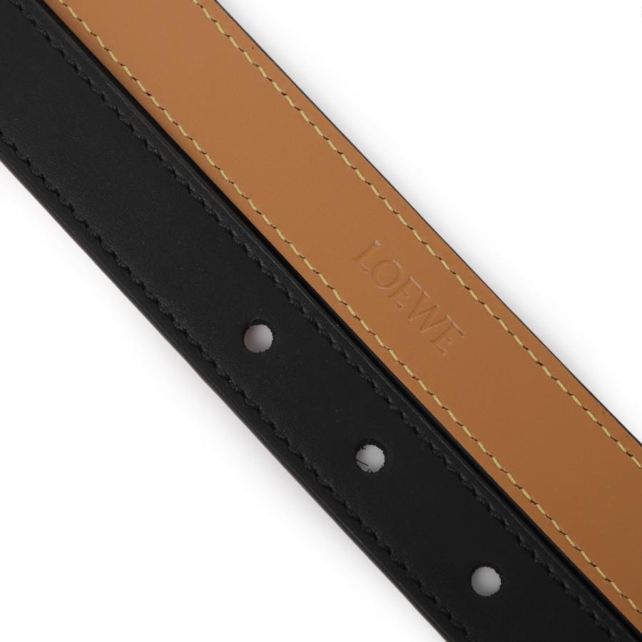 ロエベ LOEWE ベルト PEBBLE 2CM BELT ブラック レディース e619z15x28-1206の画像