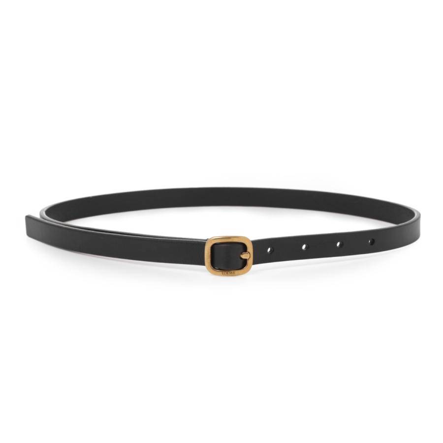 LOEWE（ロエベ） ベルト ROUNDED SOFT 1.5 CM BELT ブラック