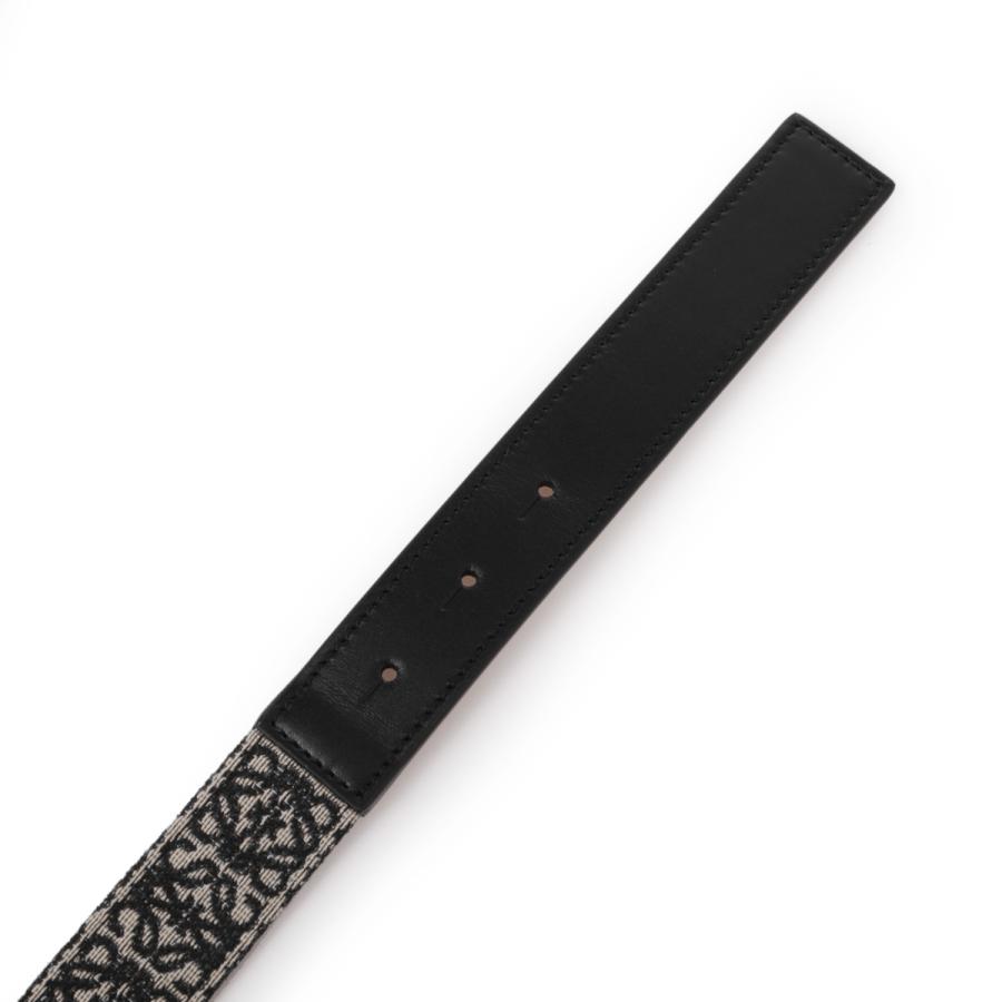 【未使用】ロエベ　LOEWE ベルト　ブラック　スペイン製　男女兼用　希少 LOEWE ブラックレザーベルト ロエベ archive 希少 スペイン製 レア