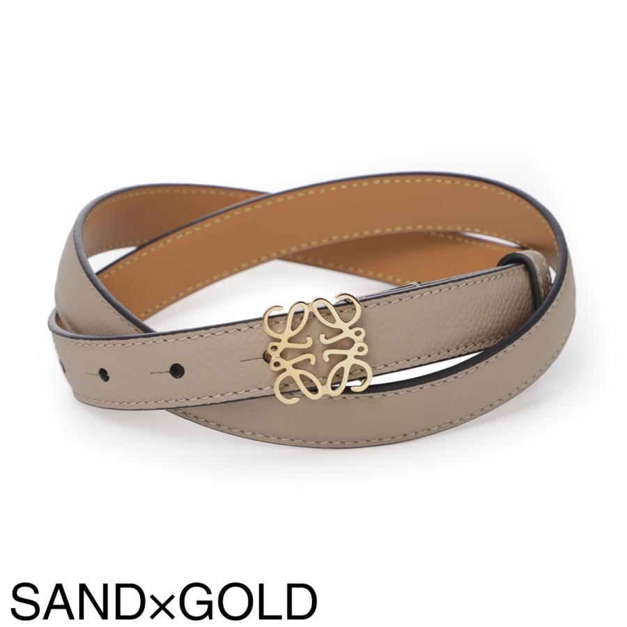 LOEWE（ロエベ） ベルト ANAGRAM 2CM BELT アナグラム レディース