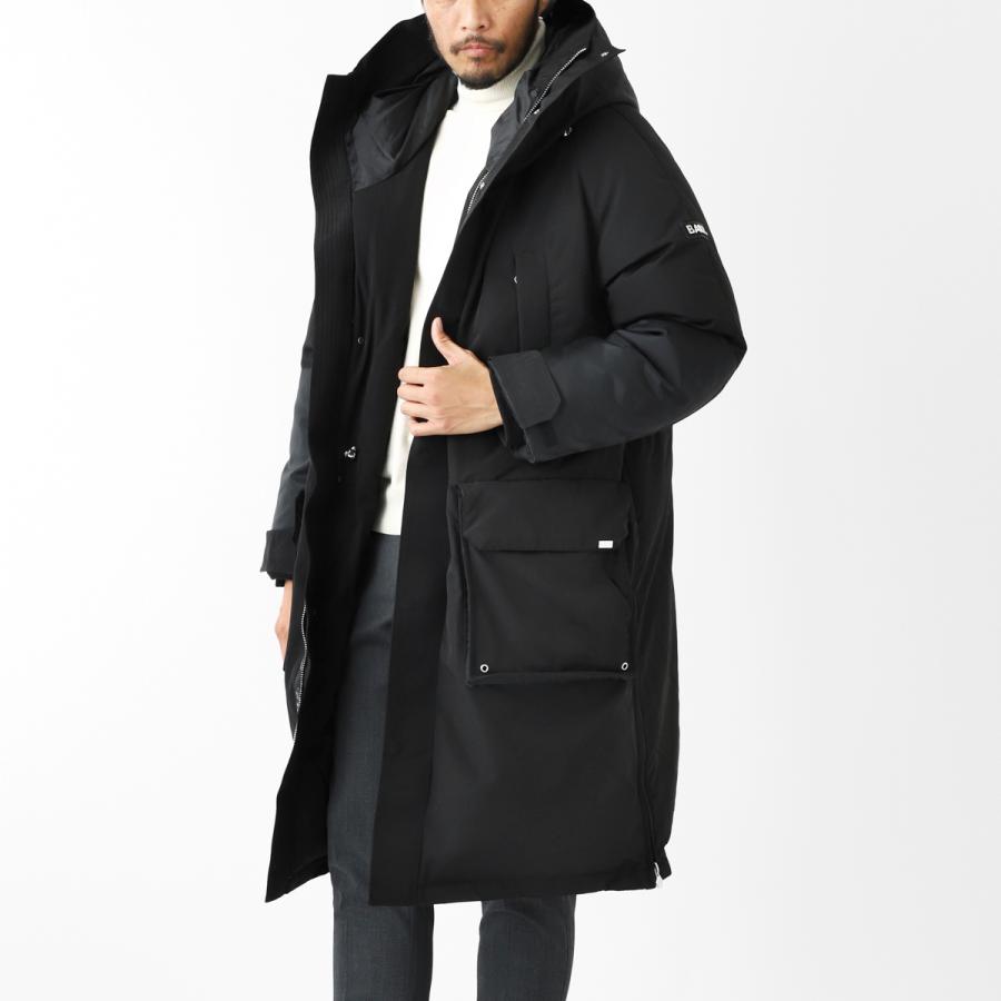 ボーラー BALR. ダウンコート ELIJAH DOWN PARKA ブラック メンズ  