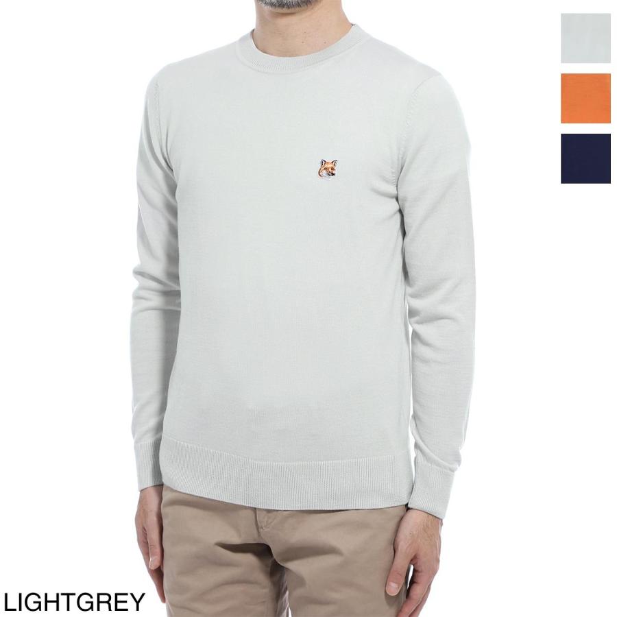 メゾンキツネ Maison Kitsune ニット Merinos R Neck Pullover Fox Head Patch メンズ Emkt1036 Lg Emkt1036 モダンブルーyahoo 店 通販 Yahoo ショッピング