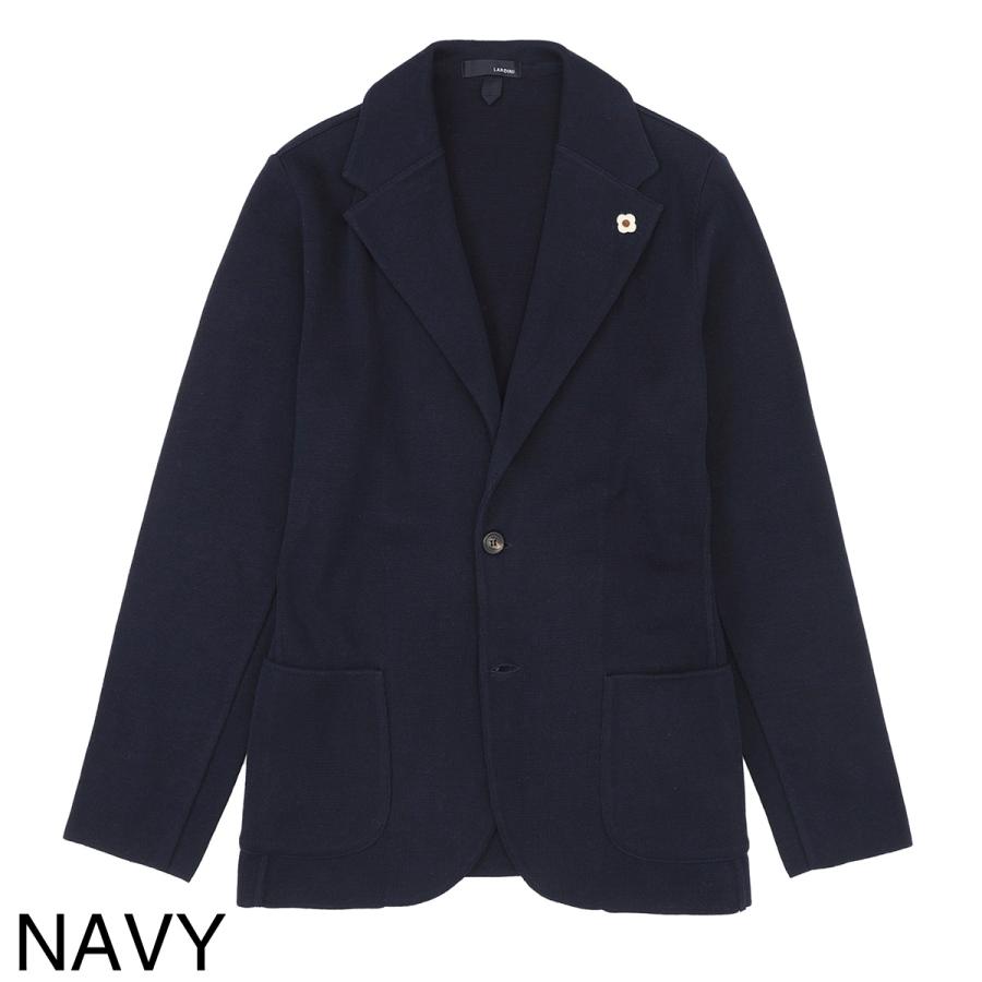 LARDINI（ラルディーニ） LARDINI 2つボタン ニットジャケット メンズ