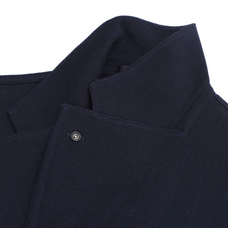 LARDINI（ラルディーニ） LARDINI 2つボタン ニットジャケット メンズ