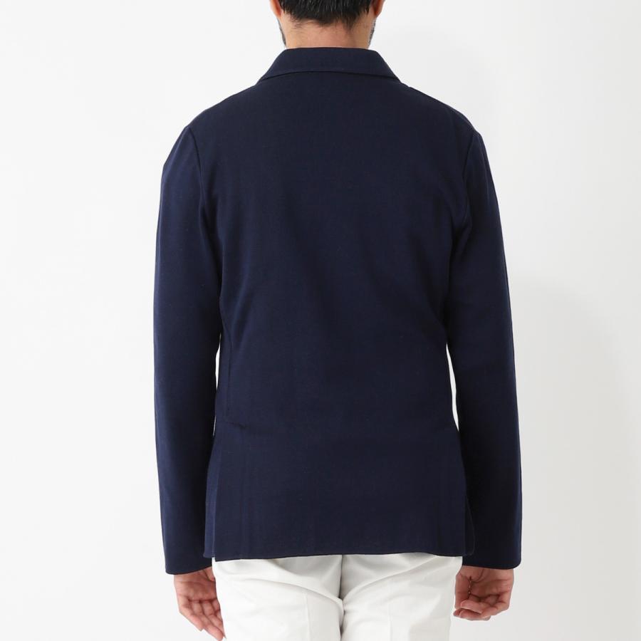LARDINI ラルディーニ ダブルブレスト ニットジャケット メンズ LARDINI ラルディーニ ダブルブレスト ニットジャケット メンズ